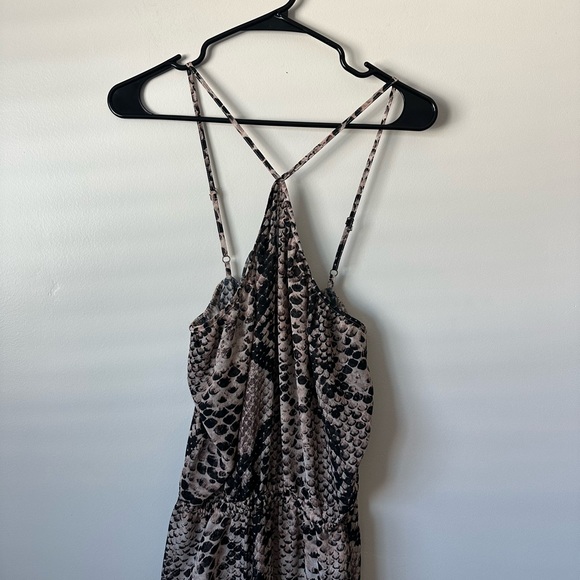 Show Me Your MUMU Jennifer Jumpsuit In Snake Print Size Medium - Picture 6 of 8